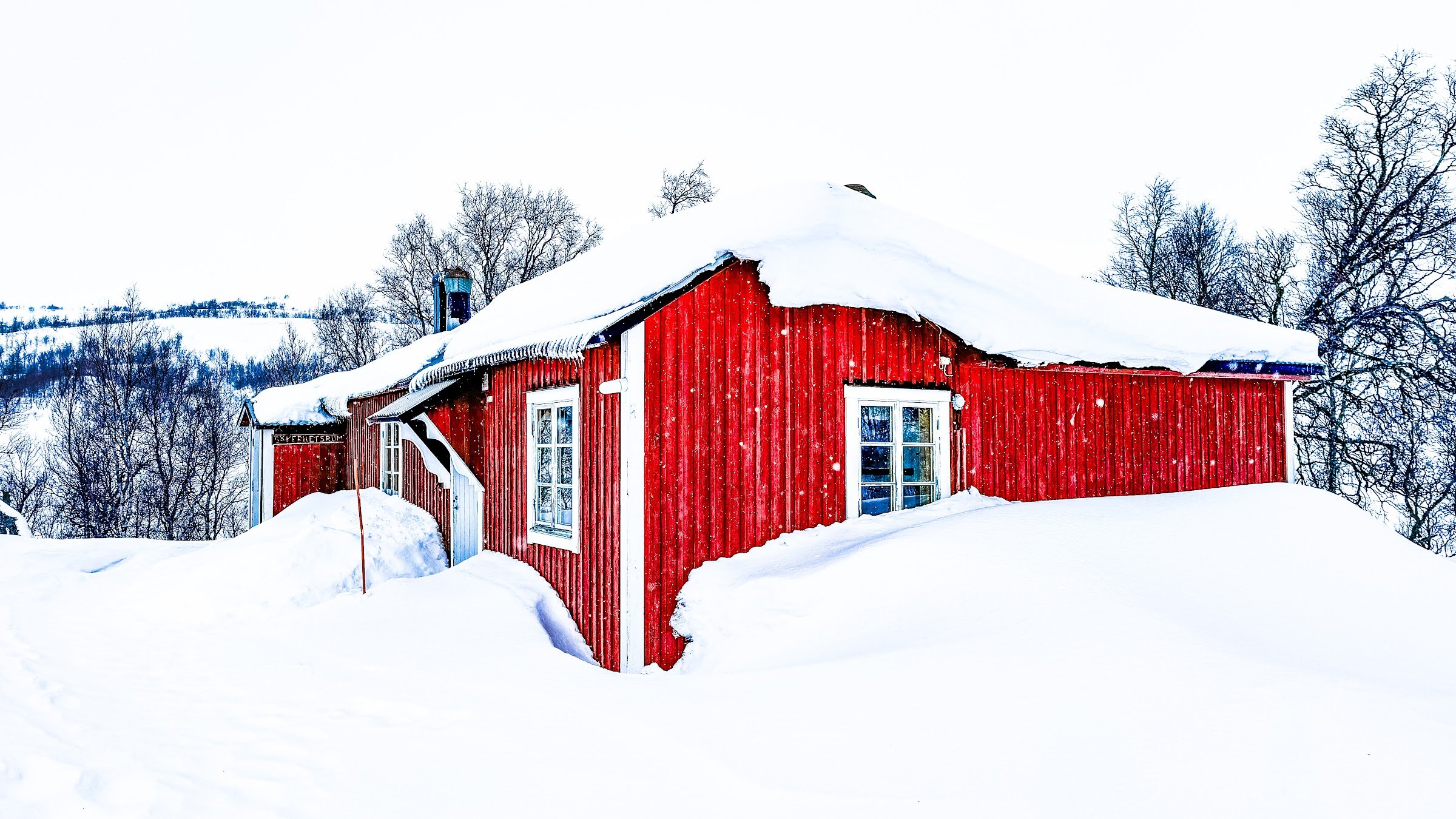Storulvåns gamla fjällstation